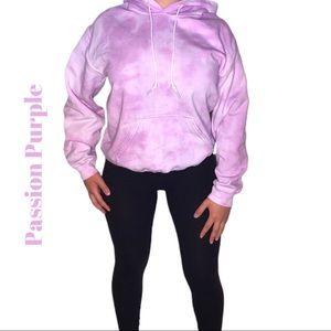 Tie dye hoodie💜